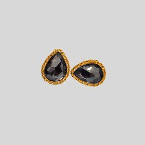 SOLD!!!   Elegant Bronze Earrings with 24K Gold Plating –
